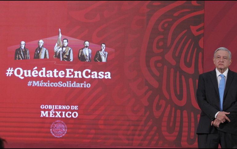 López Obrador descartó presionar a los legisladores para aprobar su reforma. NTX / M. González