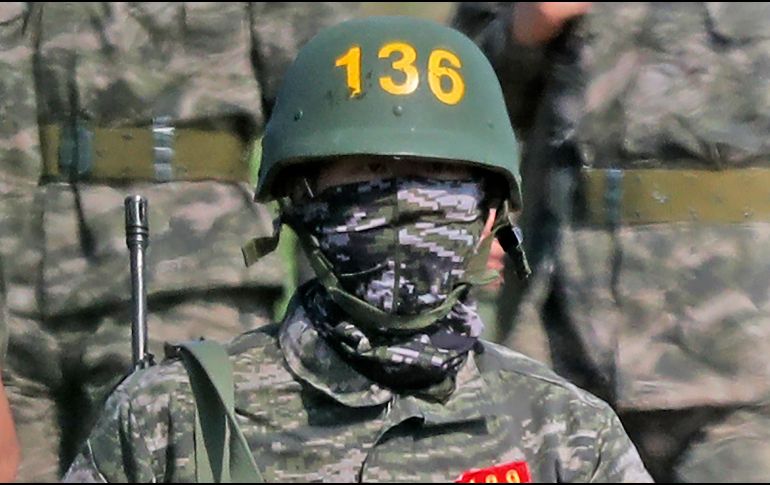 Son comenzó su compromiso nacional desde el pasado 20 de abril. AP / P. Ji-ho