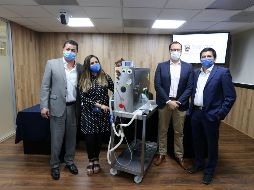 La universidad ya han tenido acercamientos con las secretarías de Salud de Jalisco, de Zacatecas y de otros estados interesados en adquirir estos ventiladores una vez que puedan ser producidos. ESPECIAL/UdeG