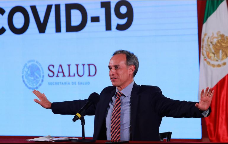 El próximo 10 de mayo, el subsecretario Hugo López-Gatell responderá los cuestionamientos de madres. NTX/ARCHIVO