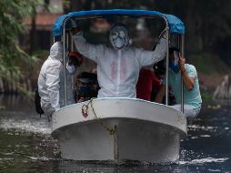 Hugo López-Gatell Ramírez, subsecretario de Prevención y Promoción de la Salud, agrega que sin las medidas de mitigación, el pico habría ocurrido el 2 de abril. NTX / G. Luna