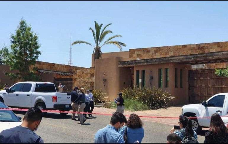 La propiedad se ubica sobre la calle Cumbres de Maltrata, en la colonia Cumbres de Juárez. TWITTER/@VerazInforma