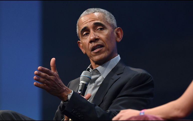 Todavía muy popular entre los demócratas, Obama insinuó anteriormente que el multimillonario republicano había ''desestimado las advertencias'' sobre los riesgos de una pandemia. AFP / ARCHIVO