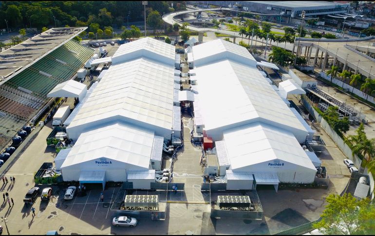 Río de Janeiro registra más de 15 mil contagiados por coronavirus. EFE/R. Santana