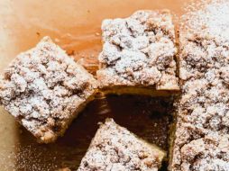 Coffee cake de canela de Ann Walsh Mulhern.  CORTESÍA