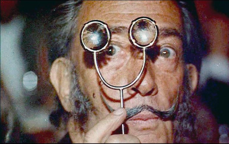 CAUTIVADOR. Salvador Dalí dejó pinceladas tanto en su personalidad como en su arte. ARCHIVO