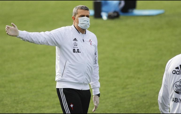 Los 30 futbolistas convocados por el técnico Óscar García se dividieron en grupos; mientras unos realizaban trabajos físicos en el gimnasio, otros practicaban ejercicios tácticos en las canchas. TWITTER / @RCCelta