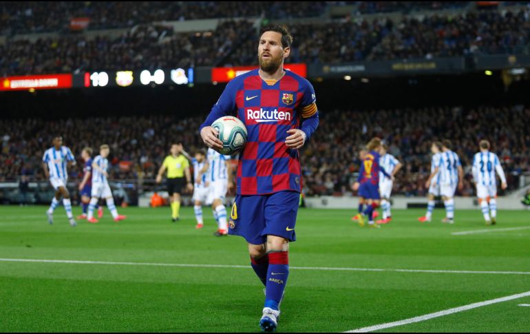 El argentino Lionel Messi, estrella del Barcelona, hizo una donación de 500 mil euros este lunes a la Fundación Garrahan. Imago7 / ARCHIVO