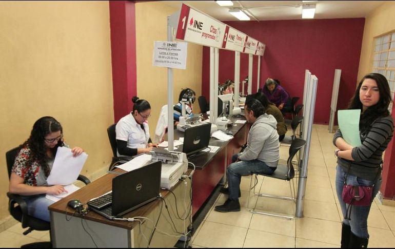 La reapertura de módulos del INE se iniciaría paulatina y escalonadamente a partir del 1 de julio. NTX/ARCHIVO