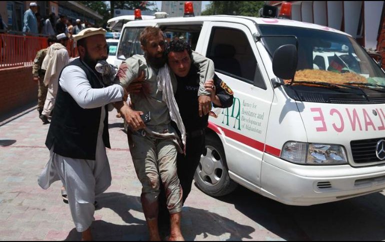 El atentado ocurrido en la provincia de Nangarhar causó al menos 24 muertos y 67 heridos. EFE/G. Habibi