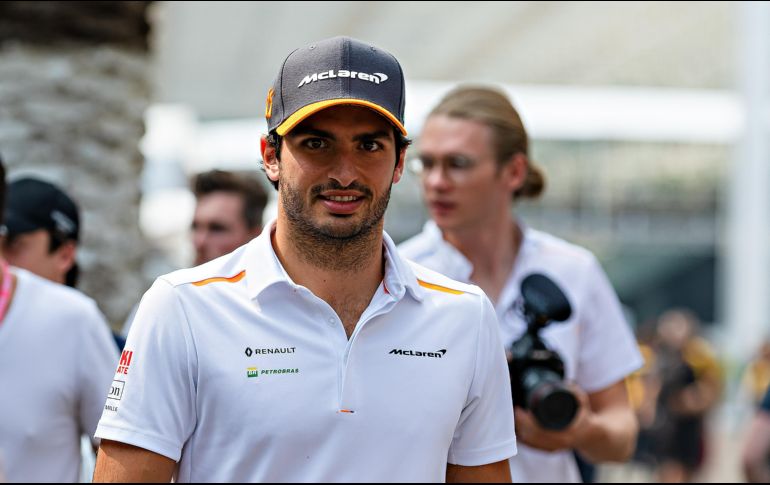Sainz Jr. termina contrato con McLaren al finalizar esta temporada 2020, misma que ni siquiera ha comenzado debido a la pandemia de coronavirus. Imago7 / ARCHIVO