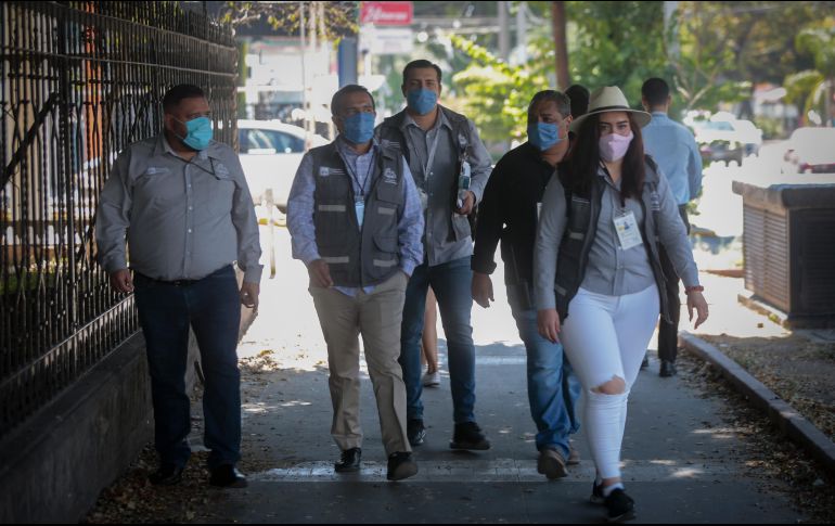 Los inspectores comentan que pese a la baja en las actas emitidas, las agresiones de vendedores hacia ellos no cesan. EL INFORMADOR/ F. Atilano