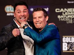 El exboxeador y ahora empresario, Óscar de la Hoya confesó que recibió amenazas por parte del narco en México para no ganarle a Julio César Chávez en la pelea que ambos tuvieron en 1996. Imago7 / ARCHIVO