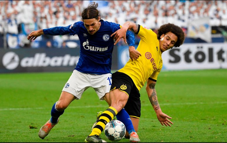 VUELVE. Este fin de semana el Dortmund disputará una nueva edición del clásico de la cuenca del Ruhr ante el Schalke. AFP