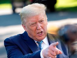 El mensaje del mandatario es acompañado con un reporte del grupo Judicial Watch, en el que se menciona que ''los traficantes de drogas mexicanos son realmente audaces''. EFE / s. Reynolds