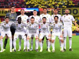 El portal especializado en indumentarias deportivas, Footy Headlines, dio a conocer el diseño del jersey que el conjunto merengue usaría como local. AFP / ARCHIVO