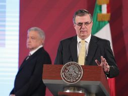 Ebrard dijo que en la nota se establece por qué es tan importante para México que Estados Unidos comparta la información solicitada para que concluya la indagatoria. NTX/G. Durán