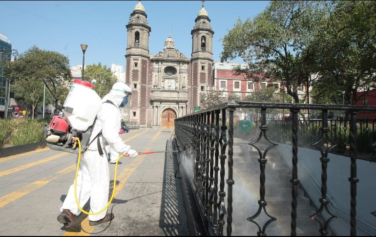 Los datos difundidos por el Gobierno de la Ciudad de México difieren de lo que se puede observar en bases de datos. NTX / G. Durán