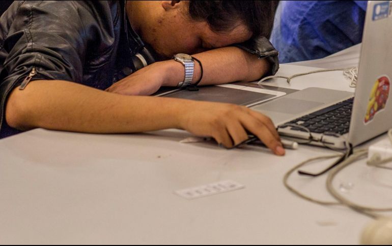 Dentro de los trastornos que se presentan en este periodo de contingencia está el de la fase atrasada del sueño. EL INFORMADOR / ARCHIVO