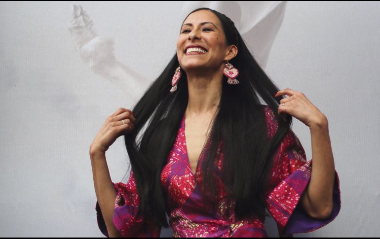 ELISA CARRILLO. La bailarina impulsa la danza en su país natal, México, a través de Danzatlán. EFE