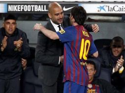 El presidente de Getafe, Ángel Torres, reveló que estuvo cerca de fichar en calidad de cedido al argentino Lionel Messi cuando tenía 18 años, así como al director técnico Josep Guardiola, ambos históricos referentes del Barcelona. AFP / ARCHIVO