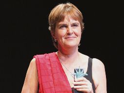 María Novaro. La cineasta y funcionaria en una foto tomada durante la clausura del 25 Festival Internacional de Cine en Guadalajara. ARCHIVO