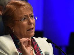 Bachelt detalló que su organización está especialmente preocupada por la situación en Venezuela, Nicaragua y Bolivia. EFE/E. Guzmán
