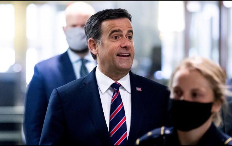 El Senado votó 49-44 en líneas marcadamente partidistas para confirmar a Ratcliffe en el cargo este jueves. EFE/M. Reynolds