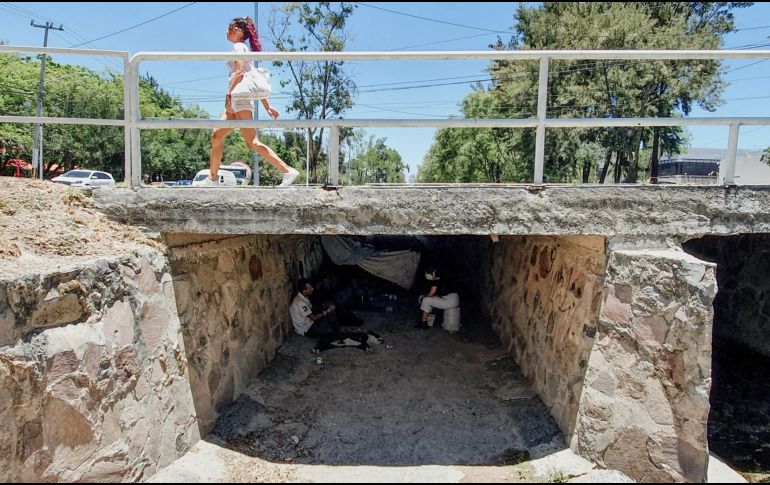 Hace 10 años estimaba que el canal se inundaba una o dos veces, pero ahora puede inundarse hasta siete veces durante la temporada de lluvia. EL INFORMADOR / G. Gallo