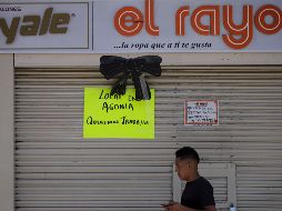 Los comercios no esenciales “agonizan”. EL INFORMADOR/F. Atilano