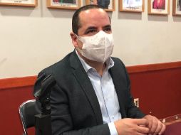 Enrique Velázquez, presidente de la Comisión de Seguridad es notificado de la declinación de una aspirante a consejera. EL INFORMADOR/R. Rivas