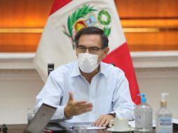 El presidente Martín Vizcarra anunció también que el uso obligatorio de cubrebocas se mantendrá en el país hasta que se encuentre una vacuna. TWITTER/@presidenciaperu