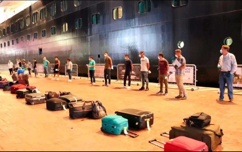 El pasado miércoles 20 de mayo a las 13:00 horas, el crucero Koningsdam atracó en el muelle de Puerto Vallarta. ESPECIAL