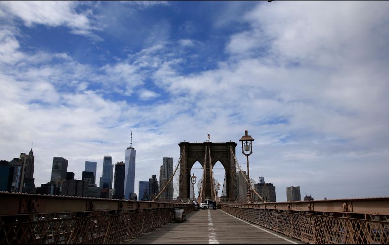 Nueva York es la entidad en donde el número de fallecimiento de connacionales es mayor, con 671; le sigue California, con 103. AFP / J. Heiman