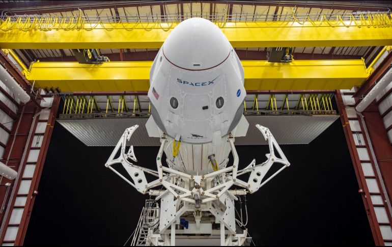 Será la primera vez que astronautas estadounidenses despegan desde su país desde el cese de los viajes espaciales en 2011, tras 30 años de servicio. AFP