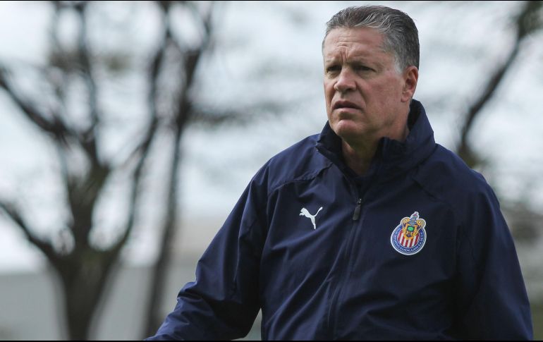 ''Me gusta que el jugador se comprometa, todos somos corresponsables, ellos dentro del campo y nosotros fuera del campo'', dice Peláez. IMAGO7