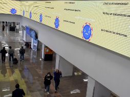 Apenas el viernes, 189 mexicanos llegaron de Estados Unidos al Aeropuerto Internacional de Ciudad de México. AFP/ARCHIVO