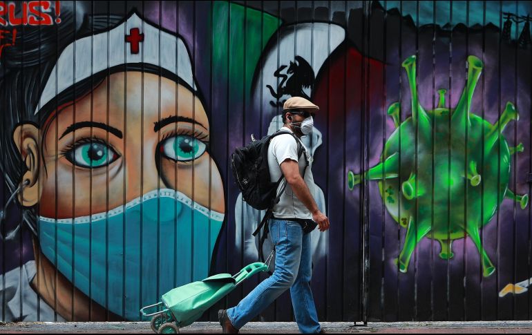 López Obrador envió su pésame a los familiares de todas las víctimas, que suman casi ocho mil. NTX / ARCHIVO