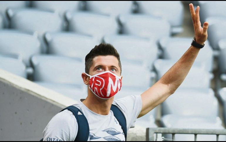 Listo. Robert Lewandowski es la figura del Bayern. TWITTER/@fcbayern