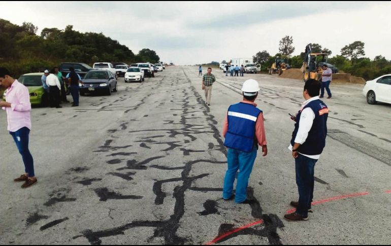 Las obras del Tren Maya fueron reiniciadas tras superar el amparo interpuesto en su contra. NOTIMEX