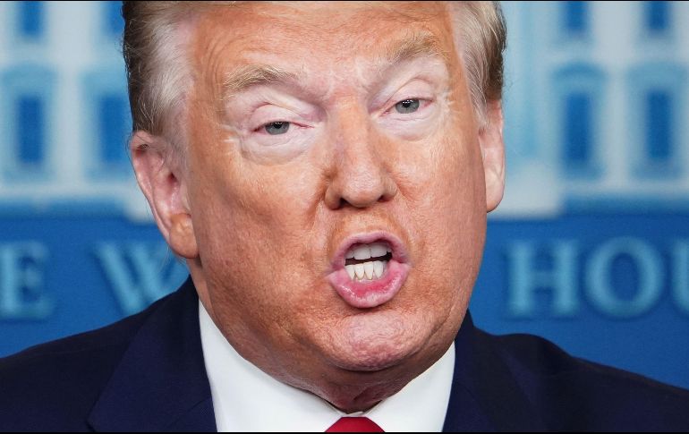 En los tuits, Trump afirmaba que el voto por correo era 