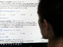 ''Los republicanos sienten que las plataformas de redes sociales silencian completamente las voces conservadoras. Vamos a regularlas fuertemente o las vamos a cerrar'', tuiteó el presidente. AFP