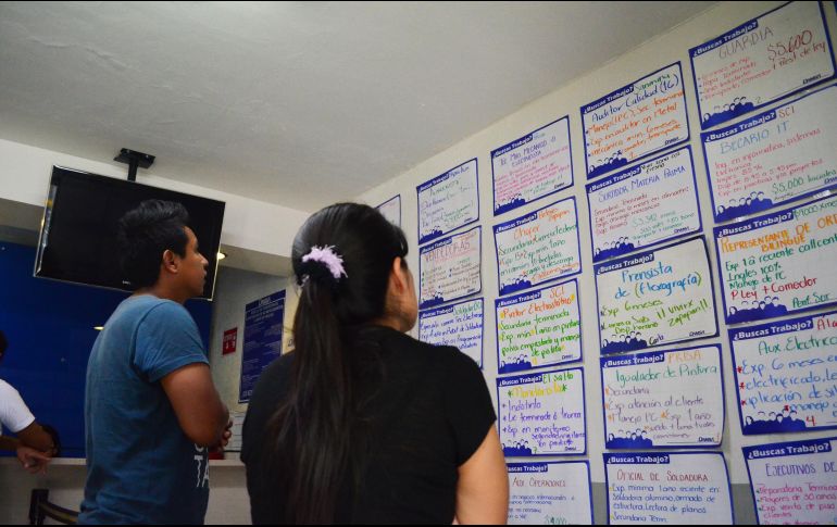 De acuerdo con los datos manejados por la OIT, en el 2019, la tasa de desempleo juvenil del 13.6%, ya era más alta que la de cualquier otro grupo poblacional. EL INFORMADOR / ARCHIVO