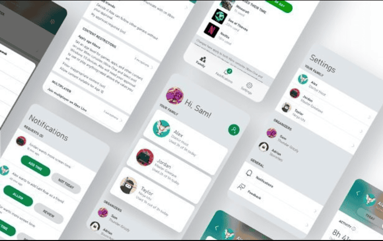 La Xbox Family Settings App ha sido lanzada el día de hoy para todos los usuarios Android y los primeros 10 mil usuarios de iOS que la descarguen en preview. ESPECIAL / Xbox