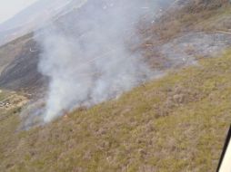 El control del incendio se declaró a las 17:30 horas, entrando entonces a la fase de liquidación. ESPECIAL