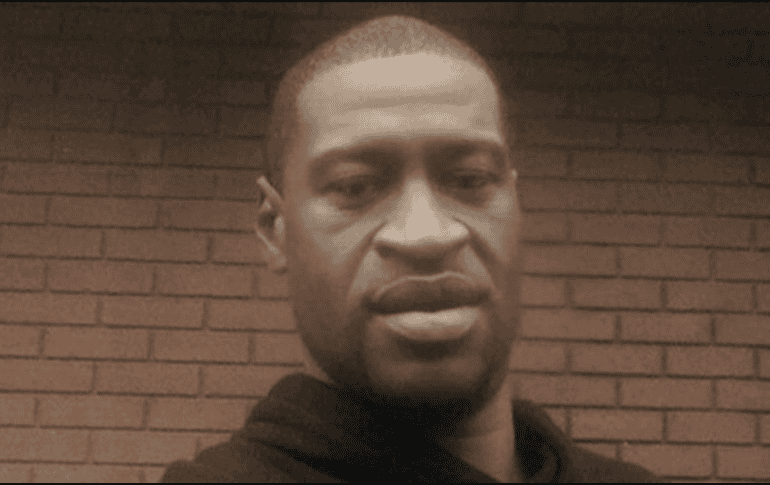 George Floyd, de 46 años, era padre de una niña de 6 años TWITTER/RUTH RICHARDSON