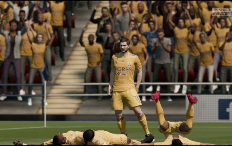 En duelo de remontadas y con seis goles de André-Pierre Gignac, Tigres se llevó el primer Clásico Regio de la eLiga MX al golear 7-4 a Monterrey, en juego pendiente de la jornada 13. TWITTER / @LigaBBVAMX