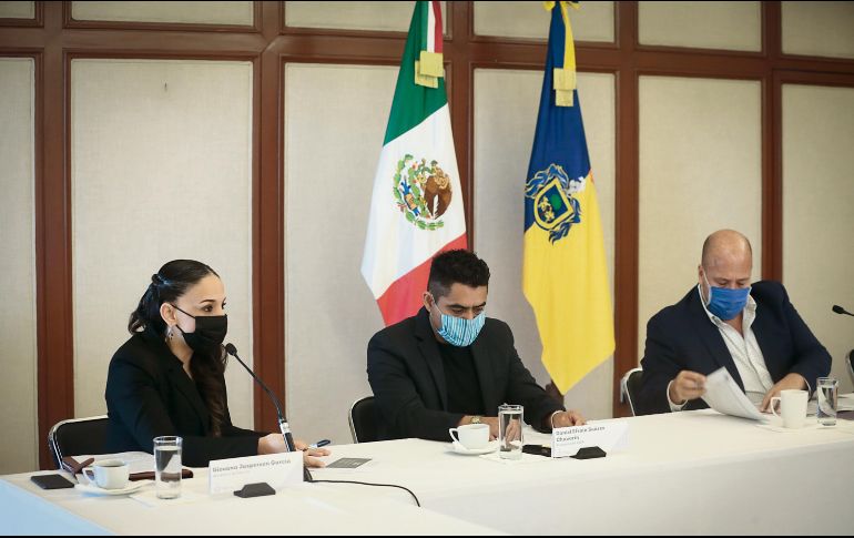 Rueda de prensa. El gobierno de Jalisco anunció que dará apoyos económicos de ocho mil pesos a dos mil 500 artistas. EL INFORMADOR • F. Atilano