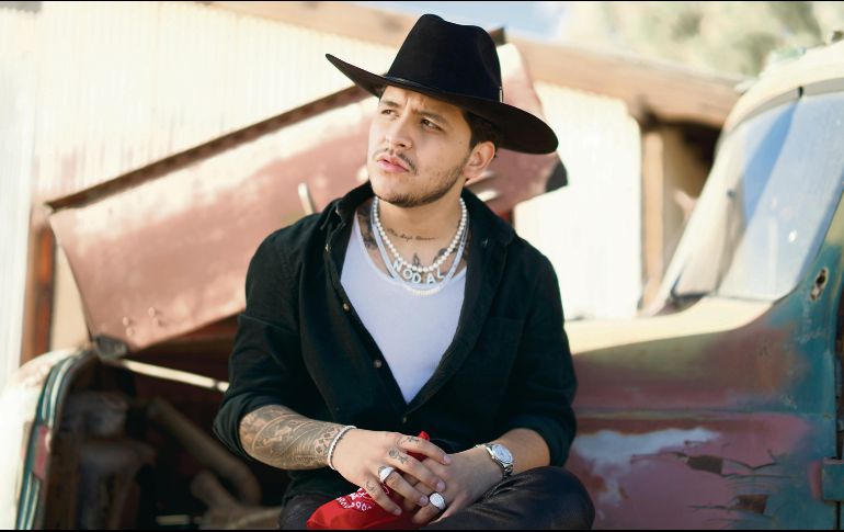 Christian Nodal. Para 2020 tenía pactadas 90 fechas pero por la contingencia sanitaria las tuvo que cancelar. CORTESÍA
