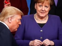 Merkel no acudiría a la reunión presencial en Camp David que propuso el presidente Donald Trump. AFP / ARCHIVO